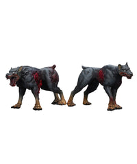 Zombie Dark Source – Action Figures 2-Pack Police Dogs 8 cm