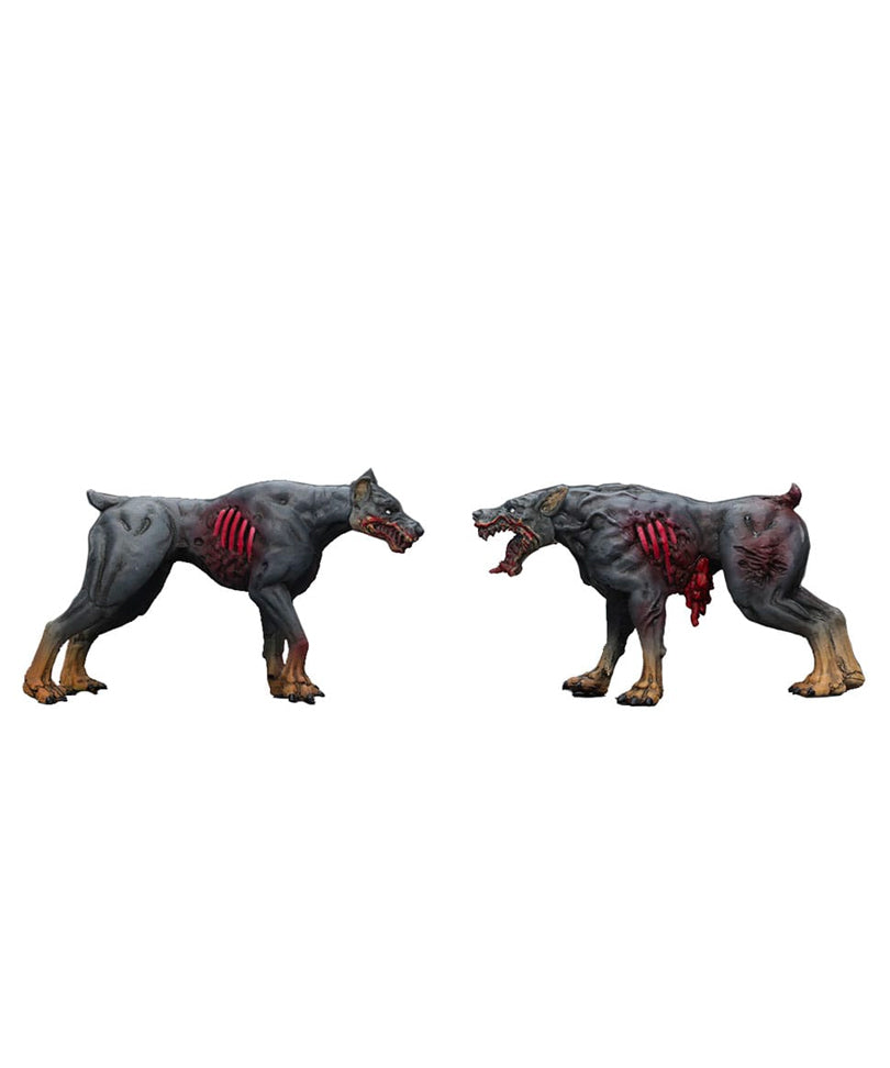 Zombie Dark Source – Action Figures 2-Pack Police Dogs 8 cm