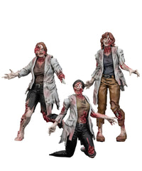 Zombie Dark Source – Action Figures 3-Pack Scientists (Female) 8 cm