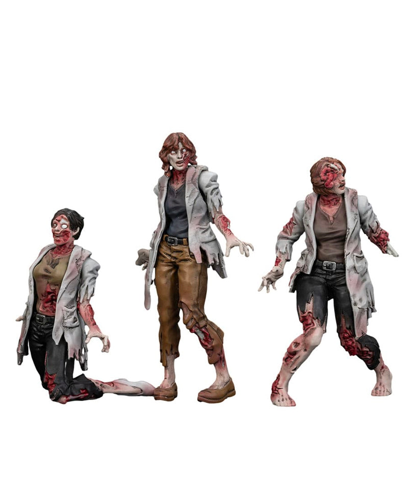 Zombie Dark Source – Action Figures 3-Pack Scientists (Female) 8 cm
