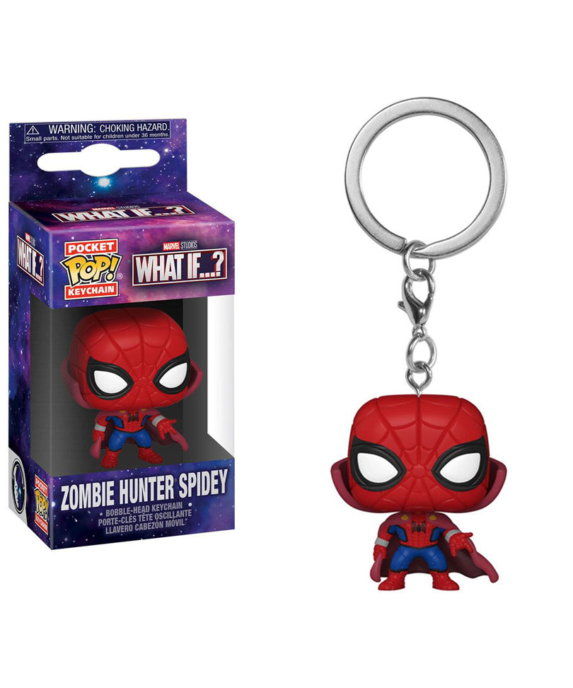 Zombie Hunter Spidey Keychain