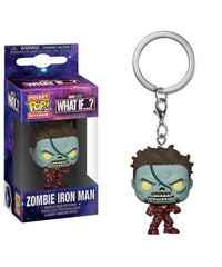 Zombie Iron Man Keychain