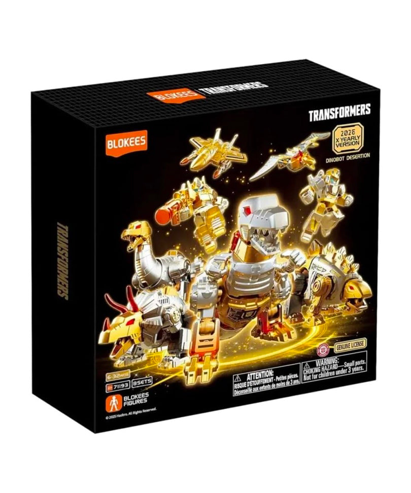 Transformers Blokees Plastic Model Kit Dinobot Deserticon 2026 X Yearly Version Limited - Blind Box